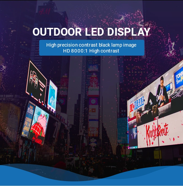 P4.81 LED Video Wall Panel Fine Pixel Pitch Fixed Outdoor Advertising LED Screen Display