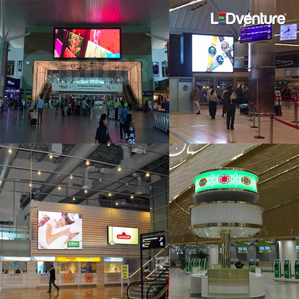 Indoor Shelf Digital Billboard LED Video Screen Panel P1.875 LED Module