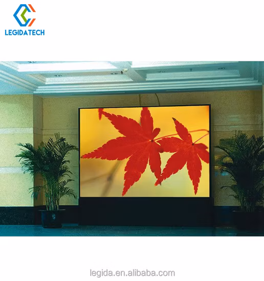 Legida Pantallas LED-Innenraum, nahtlose Verbindung, LED-Bildschirm, Wandfront, Wartung, P2.6, P3.91, P4.81, feststehendes LED-Display für den Innenbereich
