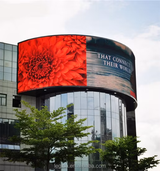 P3 P4 P5 P6 P8 P10 Feste LED-Werbebildschirme für den Außenbereich, Videowand