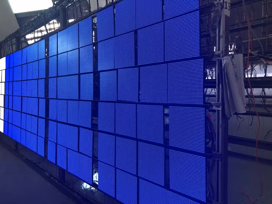 Große Modulgröße P7,62 mm RGB-Video-LED-Anzeigemodul für den Innenbereich, 488 x 244 mm